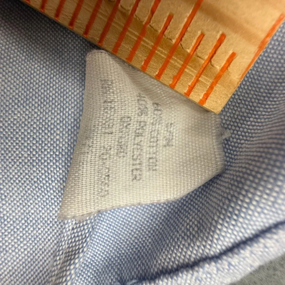Vintage Olympic Game sCollection Shirt Men XL Blue Atlanta 1996 Oxford Button Up